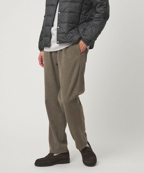 green label relaxing / グリーンレーベル リラクシング その他パンツ | ストレッチ ブラッシュド PLAY—PANTS W2 イージーパンツ(MD.BROWN)