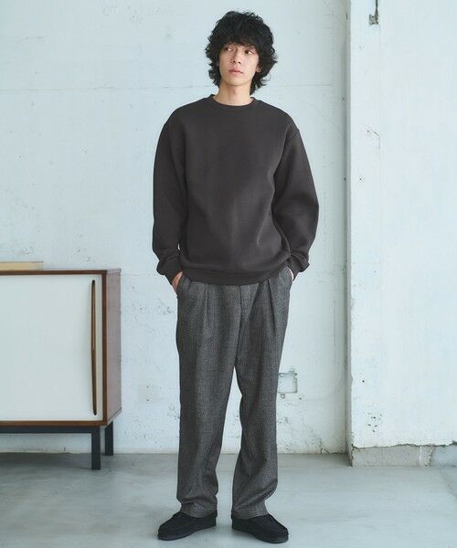 green label relaxing / グリーンレーベル リラクシング その他パンツ | ウォッシャブル フラノ パターン W2 イージーパンツ | 詳細2
