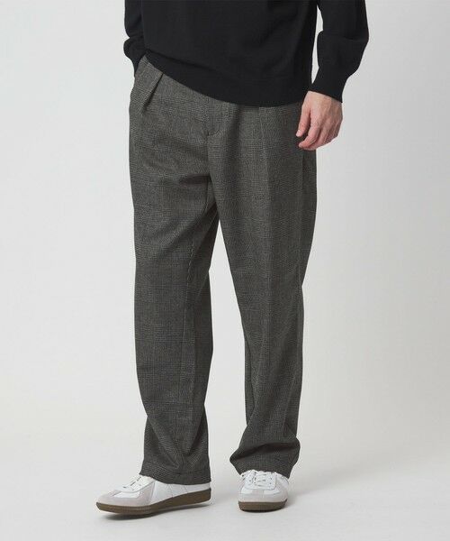 green label relaxing / グリーンレーベル リラクシング その他パンツ | ウォッシャブル フラノ パターン W2 イージーパンツ | 詳細4