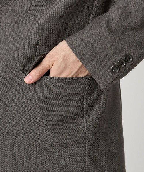 green label relaxing / グリーンレーベル リラクシング テーラードジャケット | TRA シャーク ナロー ジャケット | 詳細13