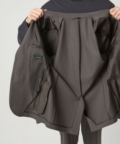 green label relaxing / グリーンレーベル リラクシング テーラードジャケット | TRA シャーク ナロー ジャケット | 詳細14