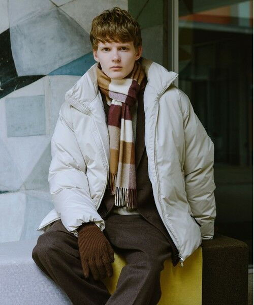 green label relaxing / グリーンレーベル リラクシング ダウンジャケット・ベスト | DICROS スタンド ダウン ブルゾン -撥水- | 詳細8