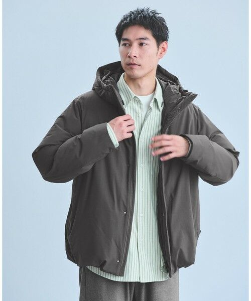 green label relaxing / グリーンレーベル リラクシング その他アウター | T/W フード ダウン ブルゾン | 詳細7