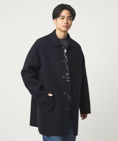 green label relaxing / グリーンレーベル リラクシング ステンカラーコート | ウールナイロン リバー ステンカラーコート