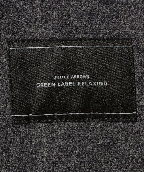 green label relaxing / グリーンレーベル リラクシング ステンカラーコート | ウールナイロン リバー ステンカラーコート | 詳細14