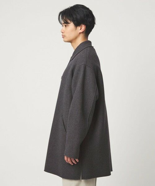 green label relaxing / グリーンレーベル リラクシング ステンカラーコート | ウールナイロン リバー ステンカラーコート | 詳細4