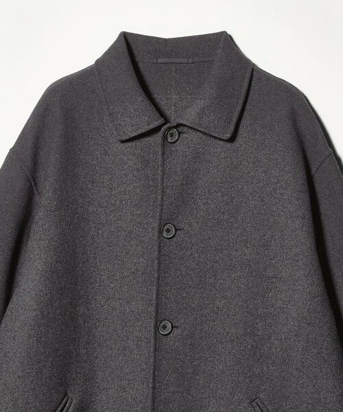 green label relaxing / グリーンレーベル リラクシング ステンカラーコート | ウールナイロン リバー ステンカラーコート | 詳細8