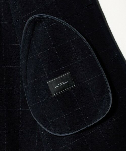 green label relaxing / グリーンレーベル リラクシング ステンカラーコート | ウールナイロン リバー ステンカラーコート | 詳細20