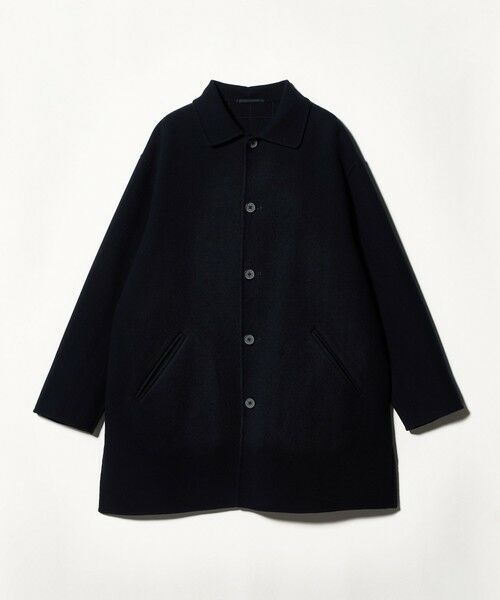 green label relaxing/グリーンレーベル リラクシング ウールナイロン リバー ステンカラーコート NAVY M green label relaxing/グリーンレーベル リラクシング ウールナイロン リバー ステンカラーコート NAVY M