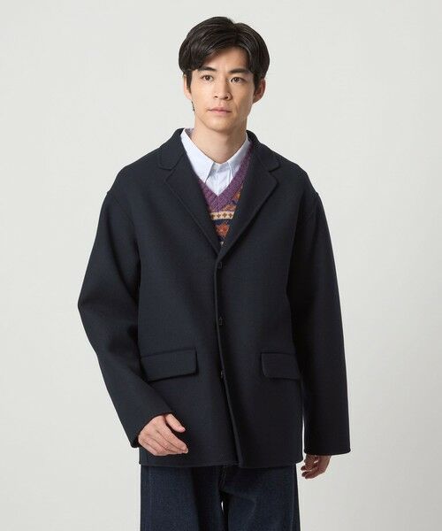 green label relaxing / グリーンレーベル リラクシング その他アウター | ウール ナイロン リバー ジャコット アウター | 詳細16