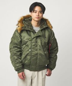 green label relaxing / グリーンレーベル リラクシング ミリタリージャケット・コート | ＜ALPHA INDUSTRIES＞N-2B ショート フライトジャケット
