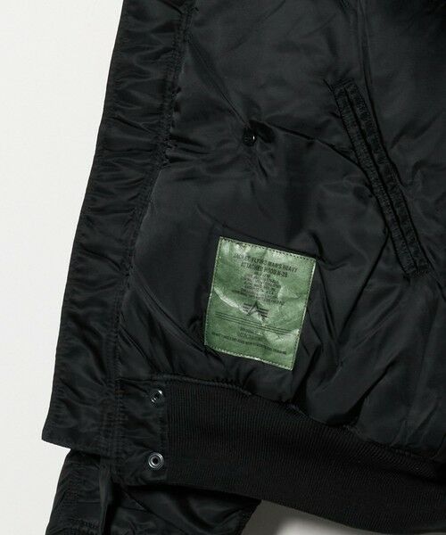 green label relaxing / グリーンレーベル リラクシング ミリタリージャケット・コート | ＜ALPHA INDUSTRIES＞N-2B ショート フライトジャケット | 詳細5