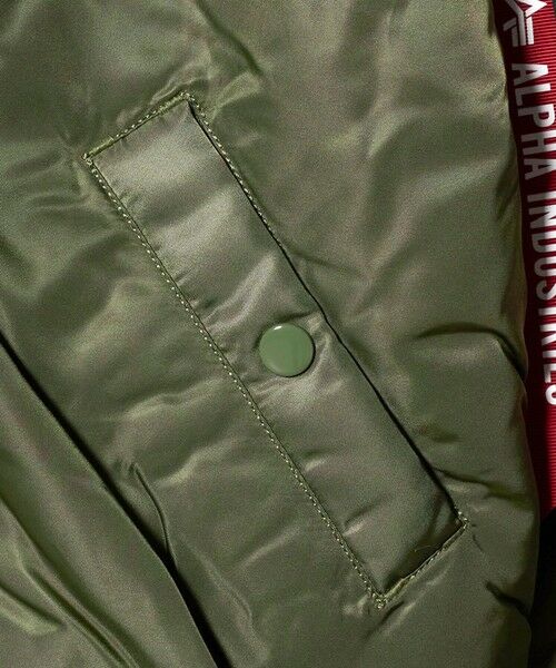 green label relaxing / グリーンレーベル リラクシング ミリタリージャケット・コート | ＜ALPHA INDUSTRIES＞N-2B ショート フライトジャケット | 詳細17
