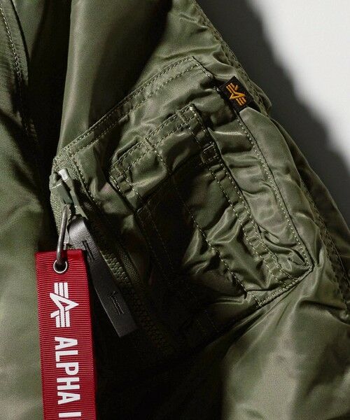 green label relaxing / グリーンレーベル リラクシング ミリタリージャケット・コート | ＜ALPHA INDUSTRIES＞N-2B ショート フライトジャケット | 詳細19