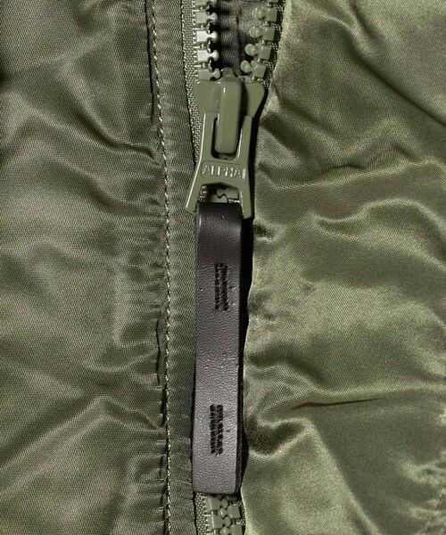 green label relaxing / グリーンレーベル リラクシング ミリタリージャケット・コート | ＜ALPHA INDUSTRIES＞N-2B ショート フライトジャケット | 詳細20