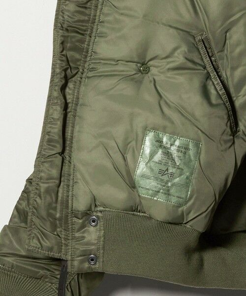 green label relaxing / グリーンレーベル リラクシング ミリタリージャケット・コート | ＜ALPHA INDUSTRIES＞N-2B ショート フライトジャケット | 詳細22