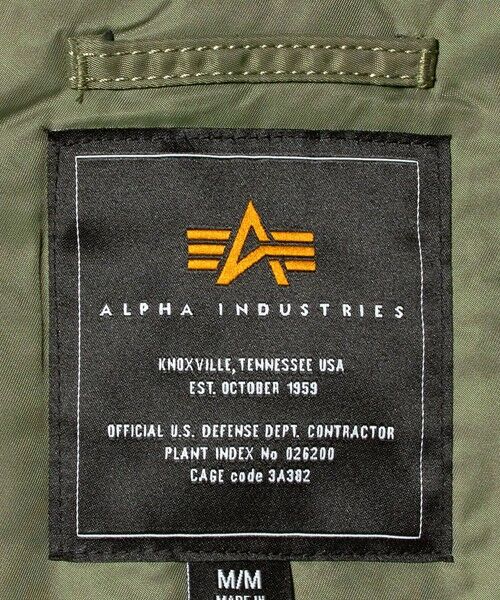 green label relaxing / グリーンレーベル リラクシング ミリタリージャケット・コート | ＜ALPHA INDUSTRIES＞N-2B ショート フライトジャケット | 詳細24