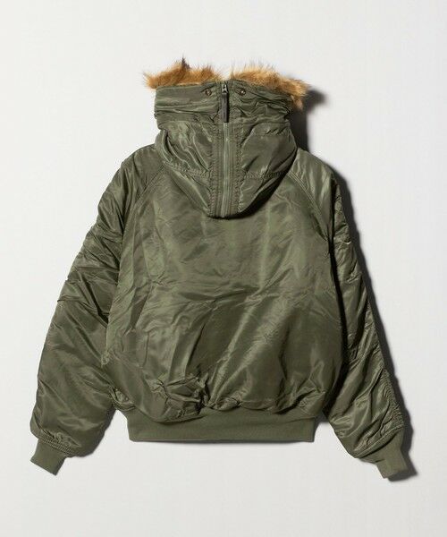 green label relaxing / グリーンレーベル リラクシング ミリタリージャケット・コート | ＜ALPHA INDUSTRIES＞N-2B ショート フライトジャケット | 詳細13