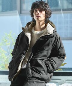 green label relaxing / グリーンレーベル リラクシング ダウンジャケット・ベスト | 【別注】＜TAION＞リバーシブル ダウン フーディ ジャケット