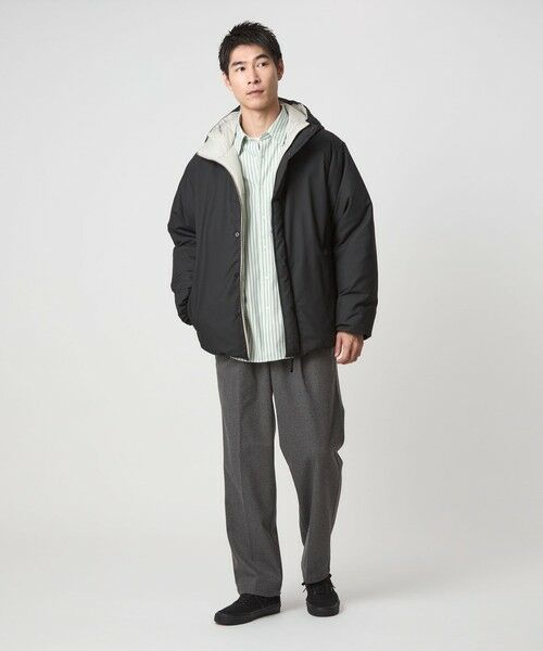 green label relaxing / グリーンレーベル リラクシング ダウンジャケット・ベスト | 【別注】＜TAION＞リバーシブル ダウン フーディ ジャケット | 詳細3