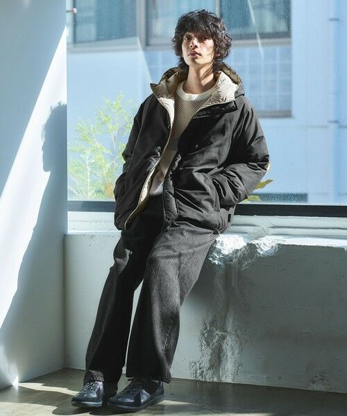 green label relaxing / グリーンレーベル リラクシング ダウンジャケット・ベスト | 【別注】＜TAION＞リバーシブル ダウン フーディ ジャケット | 詳細2