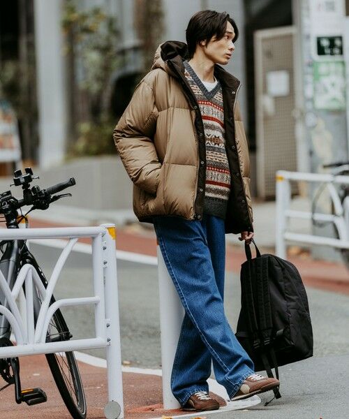 green label relaxing / グリーンレーベル リラクシング ダウンジャケット・ベスト | 【別注】＜TAION＞リバーシブル ダウン フーディ ジャケット | 詳細7