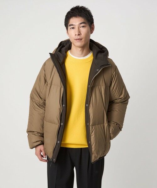 green label relaxing / グリーンレーベル リラクシング ダウンジャケット・ベスト | 【別注】＜TAION＞リバーシブル ダウン フーディ ジャケット | 詳細15