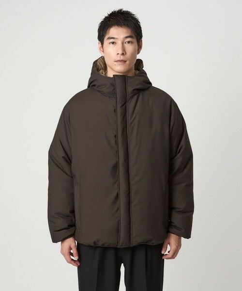 green label relaxing / グリーンレーベル リラクシング ダウンジャケット・ベスト | 【別注】＜TAION＞リバーシブル ダウン フーディ ジャケット | 詳細16