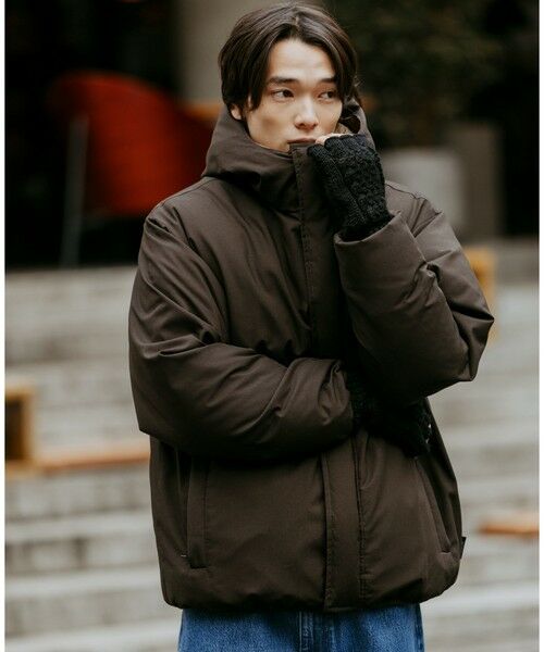 green label relaxing / グリーンレーベル リラクシング ダウンジャケット・ベスト | 【別注】＜TAION＞リバーシブル ダウン フーディ ジャケット | 詳細8