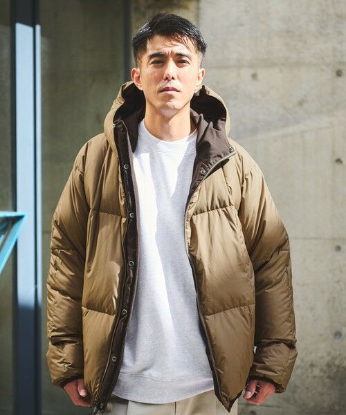 green label relaxing / グリーンレーベル リラクシング ダウンジャケット・ベスト | 【別注】＜TAION＞リバーシブル ダウン フーディ ジャケット | 詳細9