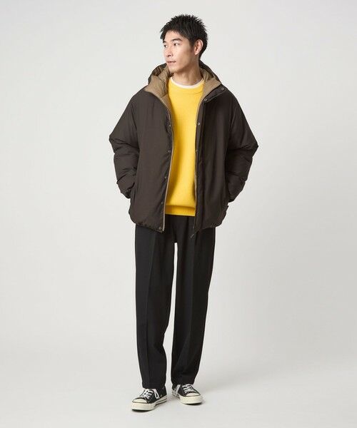 green label relaxing / グリーンレーベル リラクシング ダウンジャケット・ベスト | 【別注】＜TAION＞リバーシブル ダウン フーディ ジャケット | 詳細13