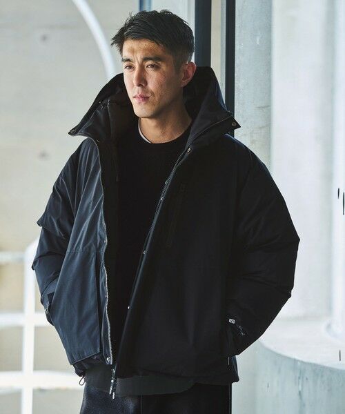 green label relaxing / グリーンレーベル リラクシング ダウンジャケット・ベスト | 【別注】＜+phenix＞フード ダウン ブルゾン | 詳細1