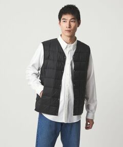 ＜TAION＞Vネック ボタン ベスト