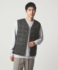 green label relaxing / グリーンレーベル リラクシング ダウンジャケット・ベスト | ＜TAION＞Vネック ボタン ベスト