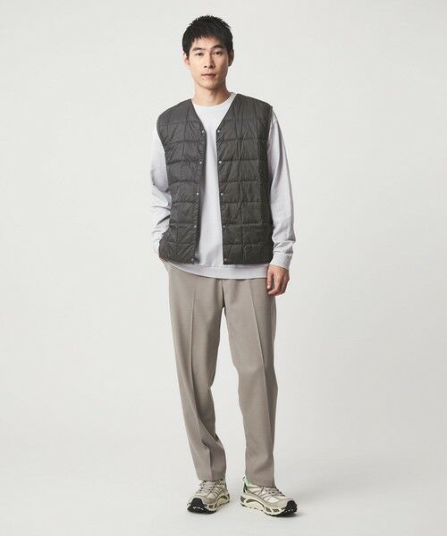 green label relaxing / グリーンレーベル リラクシング ダウンジャケット・ベスト | ＜TAION＞Vネック ボタン ベスト | 詳細6