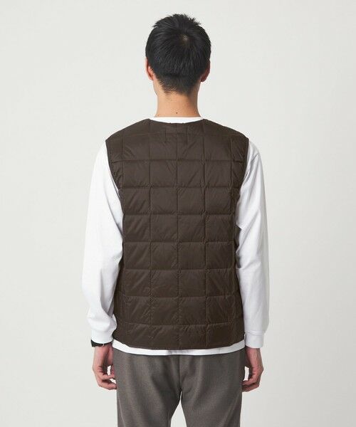 green label relaxing / グリーンレーベル リラクシング ダウンジャケット・ベスト | ＜TAION＞Vネック ボタン ベスト | 詳細15
