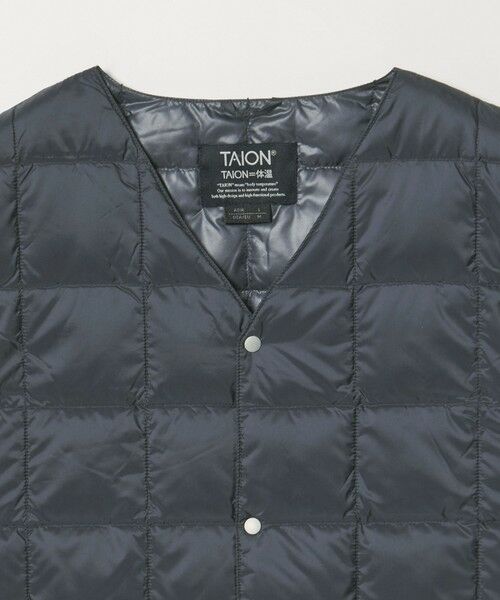 green label relaxing / グリーンレーベル リラクシング ダウンジャケット・ベスト | ＜TAION＞Vネック ボタン ベスト | 詳細29