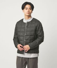 green label relaxing / グリーンレーベル リラクシング ダウンジャケット・ベスト | ＜TAION＞クルーネック ボタン ダウンジャケット