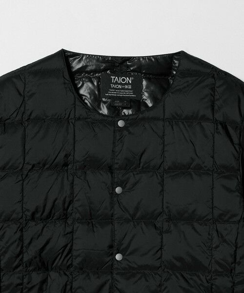 green label relaxing / グリーンレーベル リラクシング ダウンジャケット・ベスト | ＜TAION＞クルーネック ボタン ダウンジャケット | 詳細2