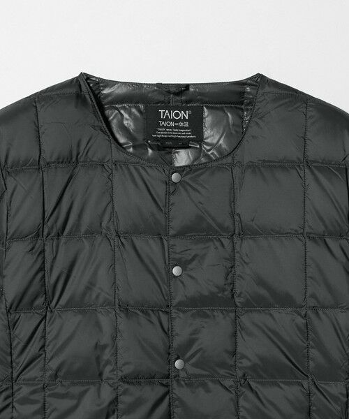green label relaxing / グリーンレーベル リラクシング ダウンジャケット・ベスト | ＜TAION＞クルーネック ボタン ダウンジャケット | 詳細8