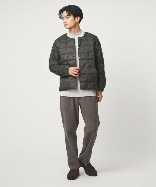 green label relaxing / グリーンレーベル リラクシング ダウンジャケット・ベスト | ＜TAION＞クルーネック ボタン ダウンジャケット | 詳細5