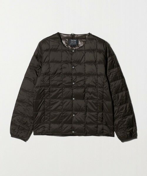 green label relaxing / グリーンレーベル リラクシング ダウンジャケット・ベスト | ＜TAION＞クルーネック ボタン ダウンジャケット | 詳細12