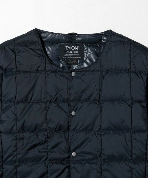green label relaxing / グリーンレーベル リラクシング ダウンジャケット・ベスト | ＜TAION＞クルーネック ボタン ダウンジャケット | 詳細24