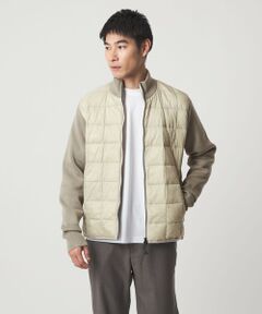 green label relaxing / グリーンレーベル リラクシング ダウンジャケット・ベスト | ＜TAION＞ニット スリーブ ダウンジャケット