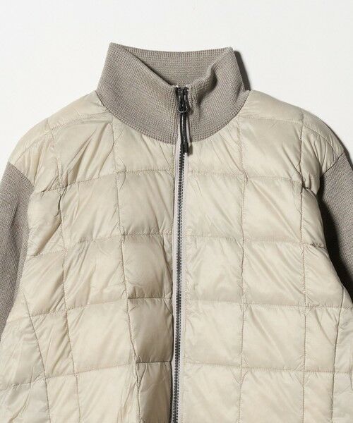 green label relaxing / グリーンレーベル リラクシング ダウンジャケット・ベスト | <TAION>ニット スリーブ ダウンジャケット | 詳細9