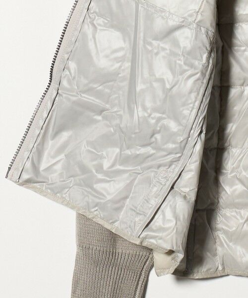 green label relaxing / グリーンレーベル リラクシング ダウンジャケット・ベスト | <TAION>ニット スリーブ ダウンジャケット | 詳細10