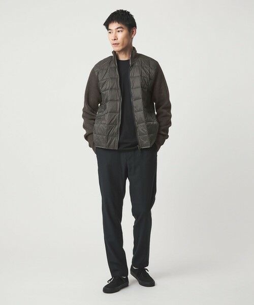 green label relaxing / グリーンレーベル リラクシング ダウンジャケット・ベスト | <TAION>ニット スリーブ ダウンジャケット | 詳細12