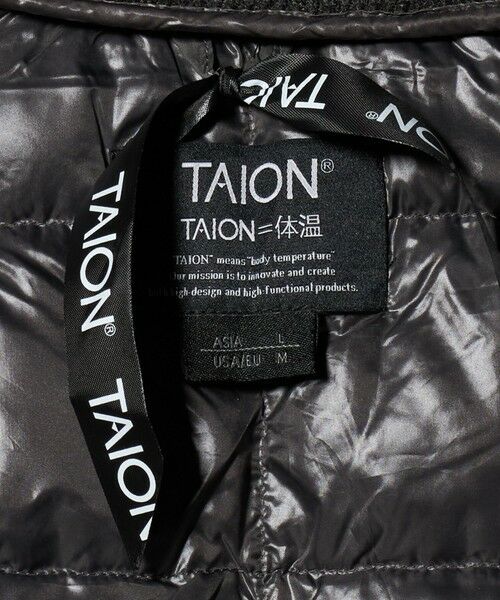 green label relaxing / グリーンレーベル リラクシング ダウンジャケット・ベスト | <TAION>ニット スリーブ ダウンジャケット | 詳細25