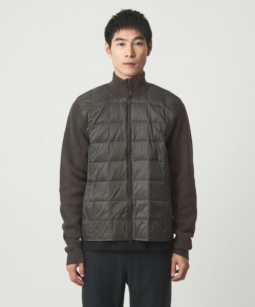 green label relaxing / グリーンレーベル リラクシング ダウンジャケット・ベスト | <TAION>ニット スリーブ ダウンジャケット | 詳細14