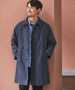 green label relaxing / グリーンレーベル リラクシング ステンカラーコート | 【WEB限定】JUST fit 3WAY ステンカラーコート -はっ水-